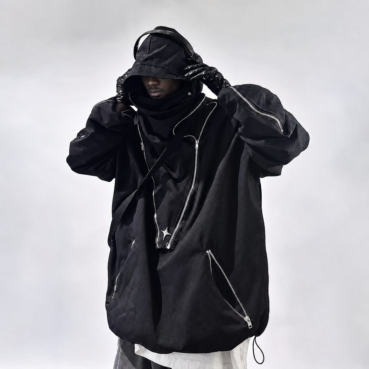 UUCSCC Utility Hooded Windbreaker Jacket