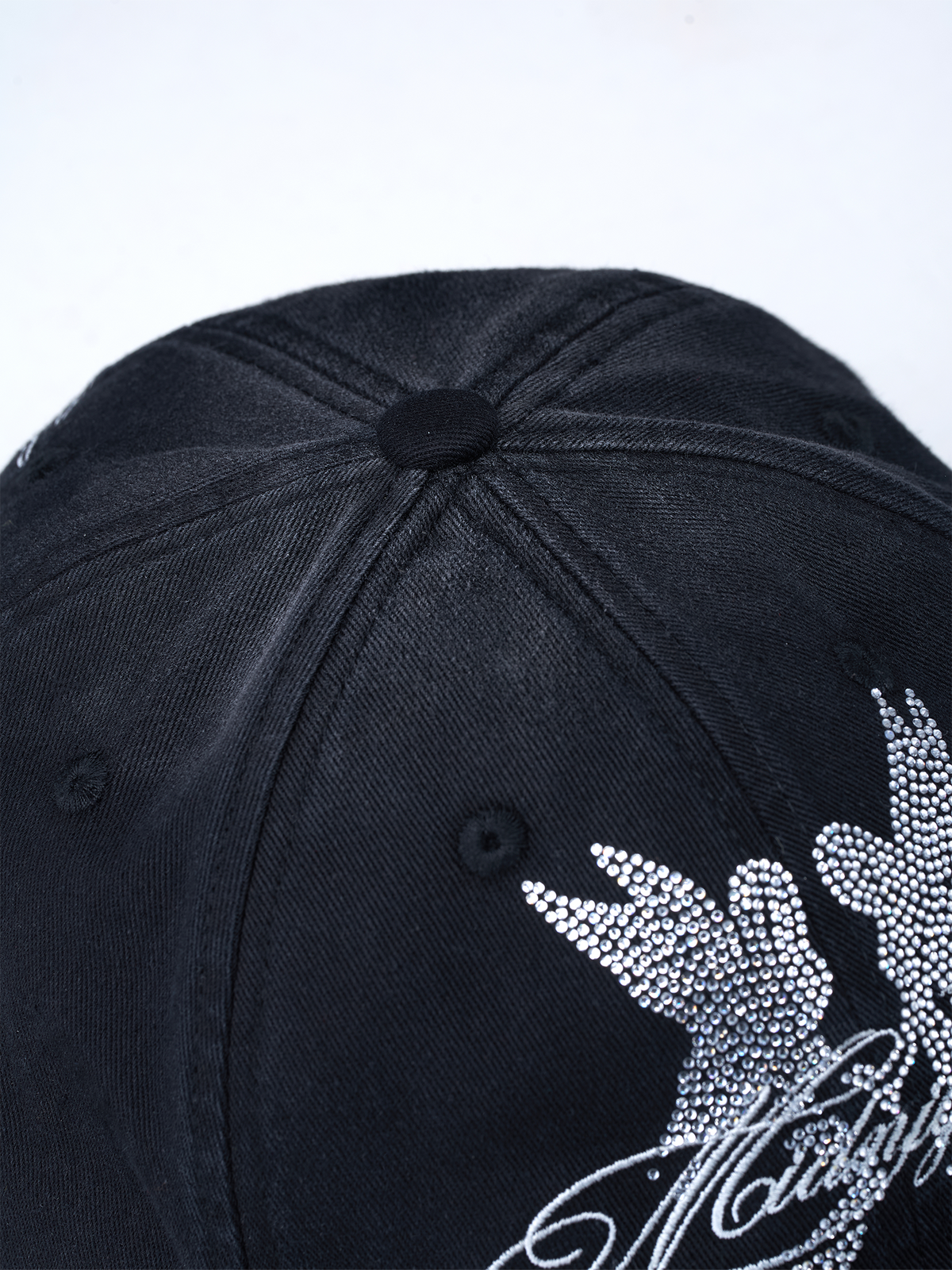 SANB Washed Angel Diamond Baseball Cap
