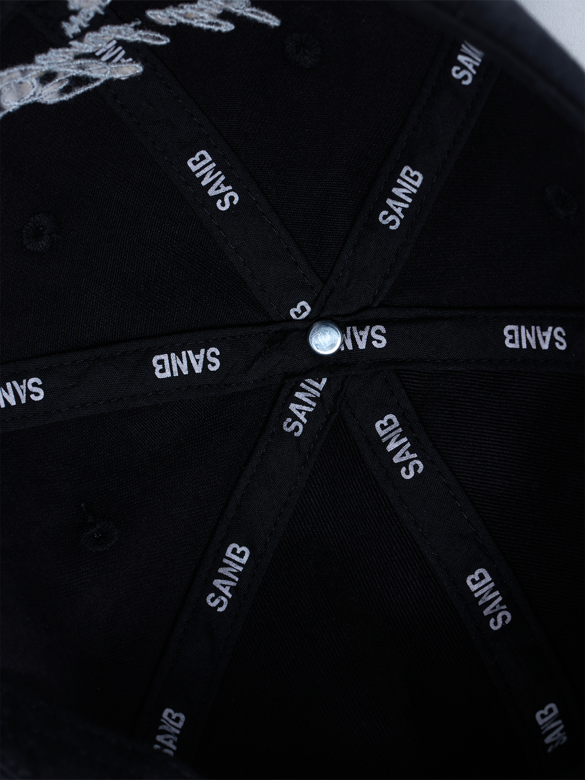 SANB Washed Angel Diamond Baseball Cap