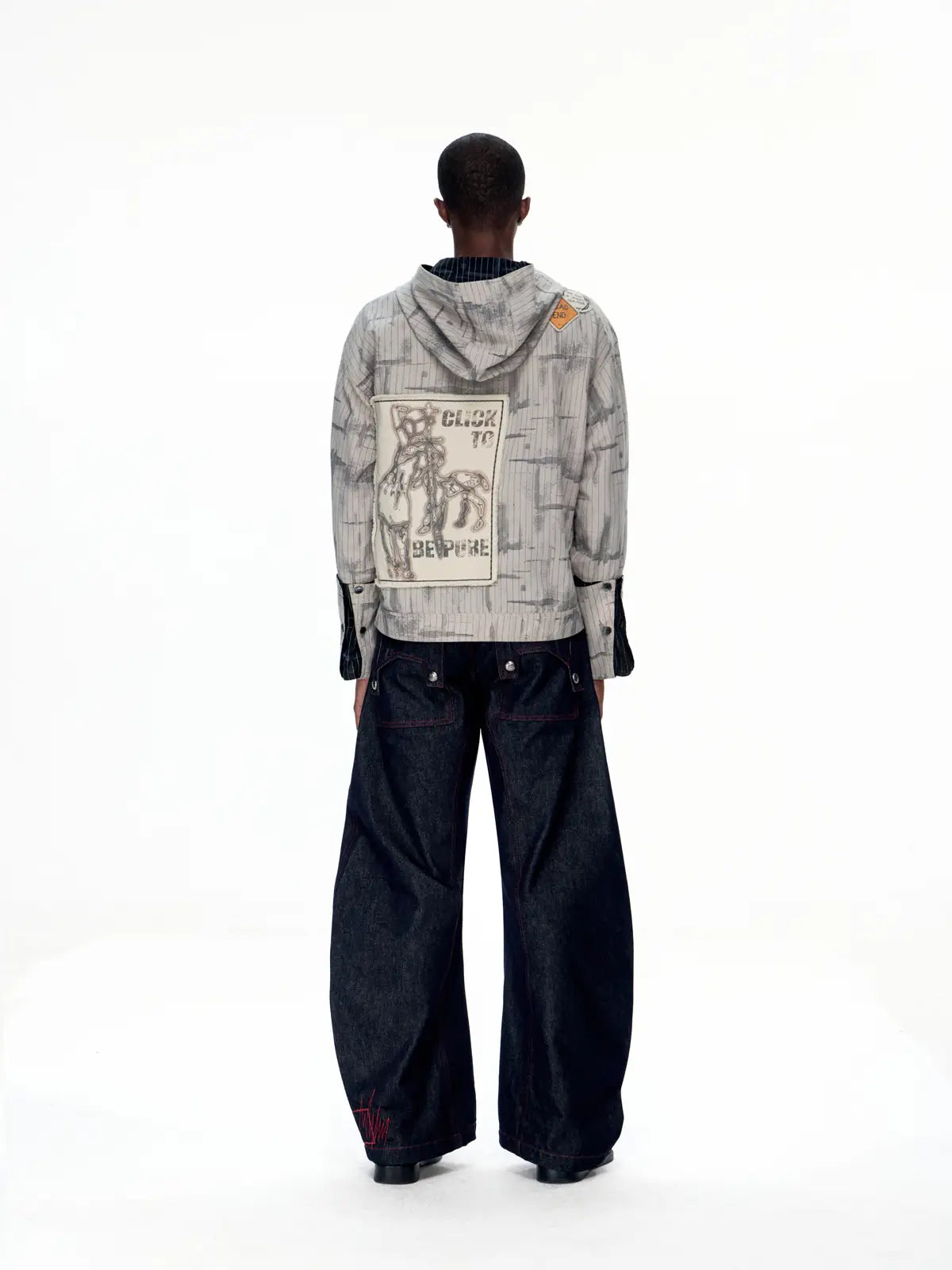 EMO "Self-Made Fate" Deconstructed Jacket