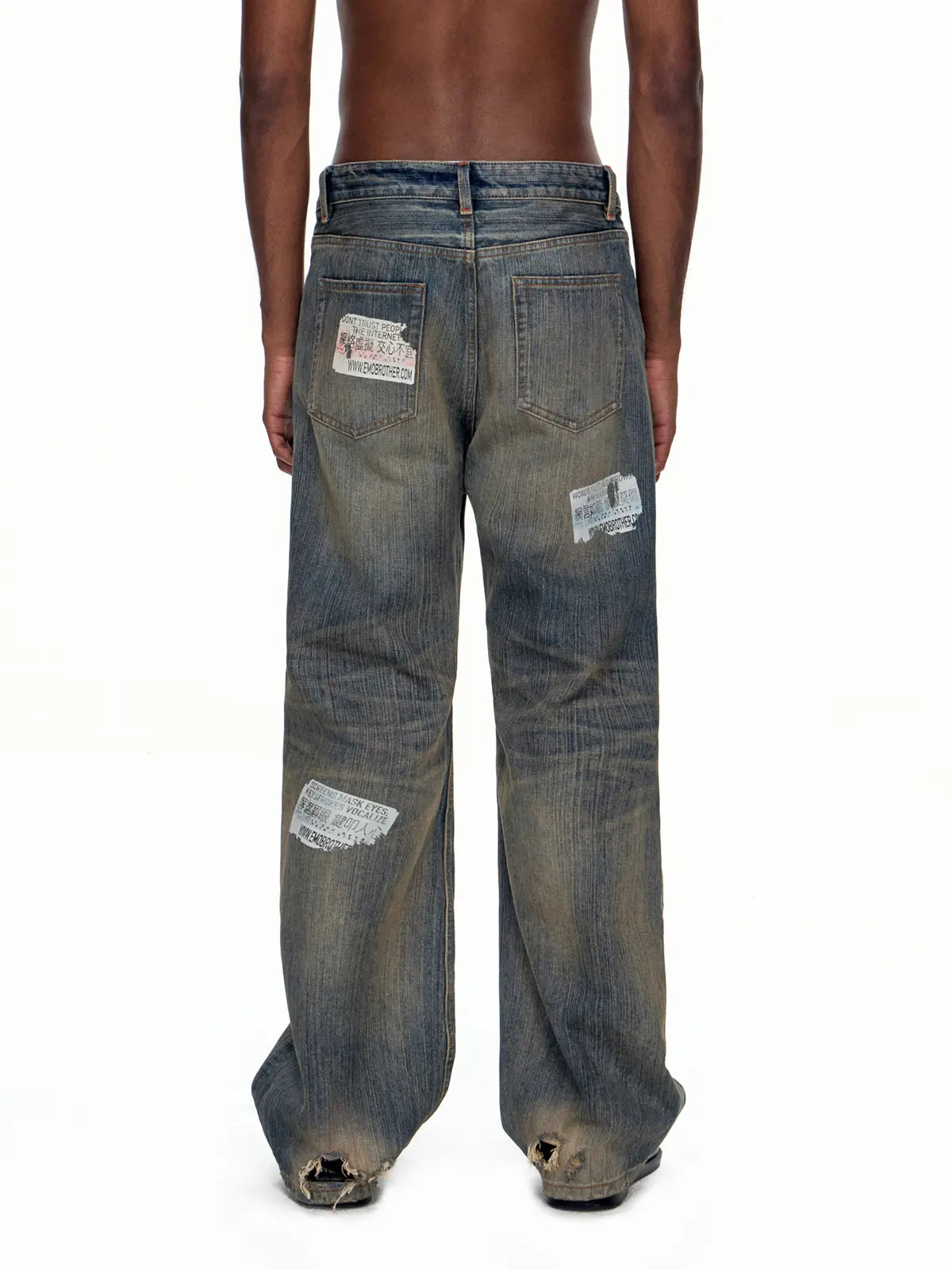EMO "Virtual Reality" Straight Leg Denim