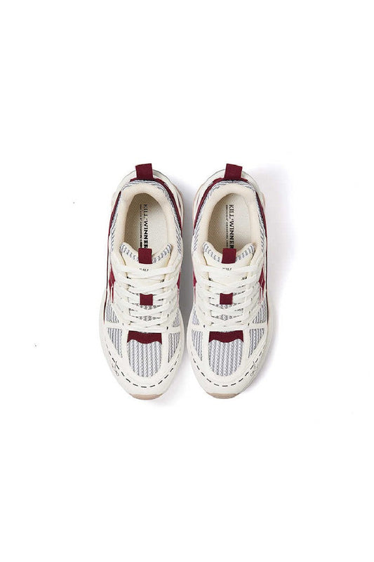 Retro Red Dad Sneakers