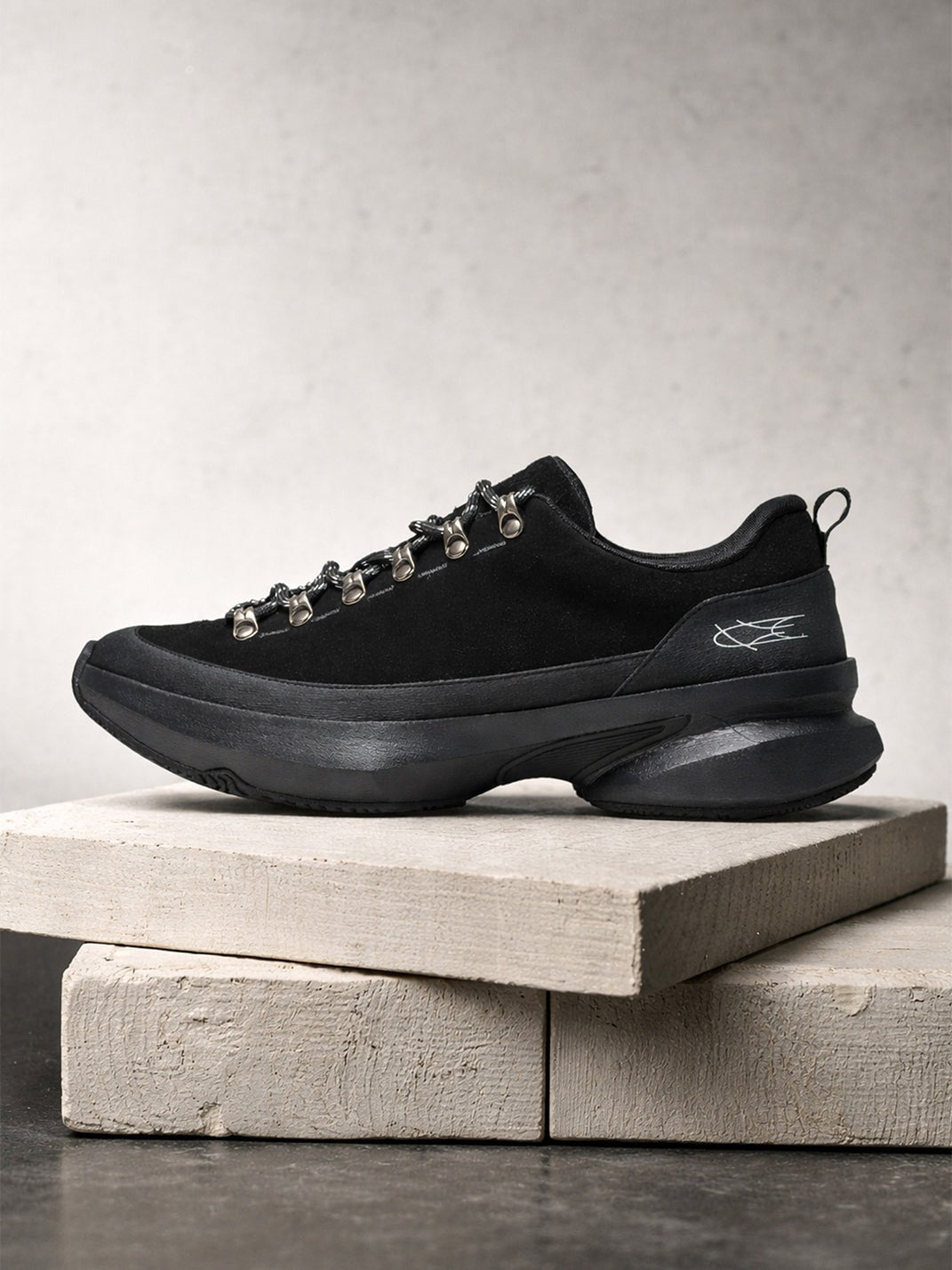 All-Black Samurai Casual Sneakers