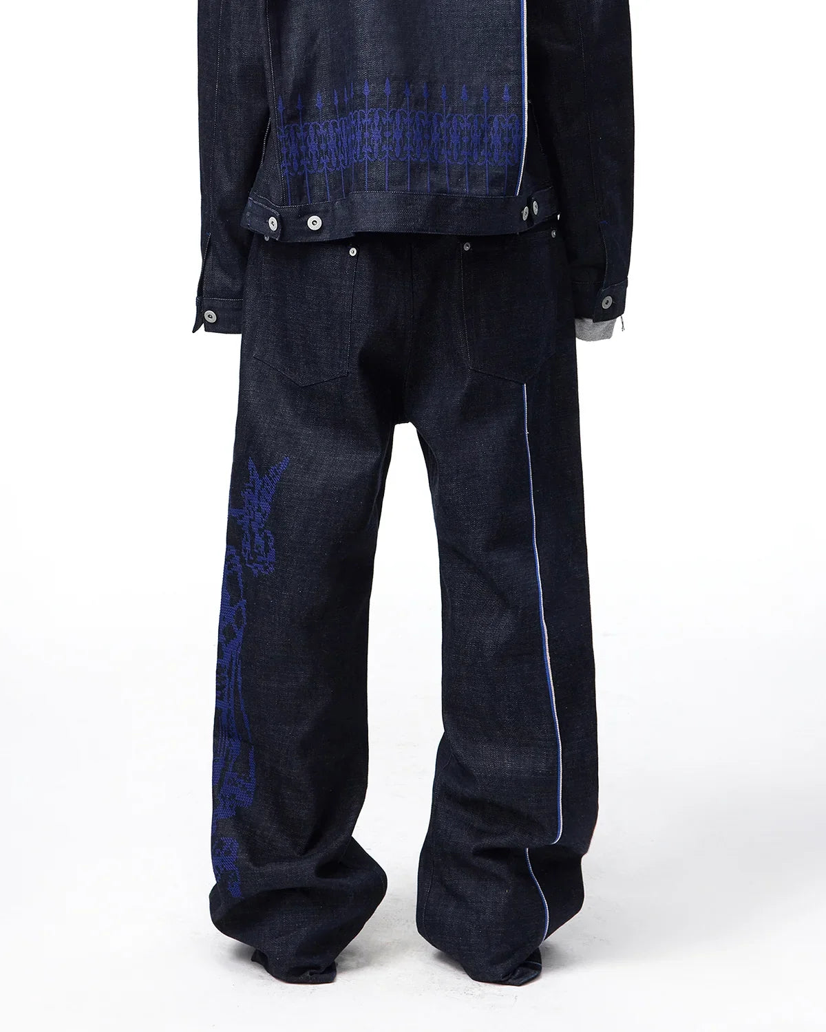 EMO Blue Selvedge Raw Denim Jeans