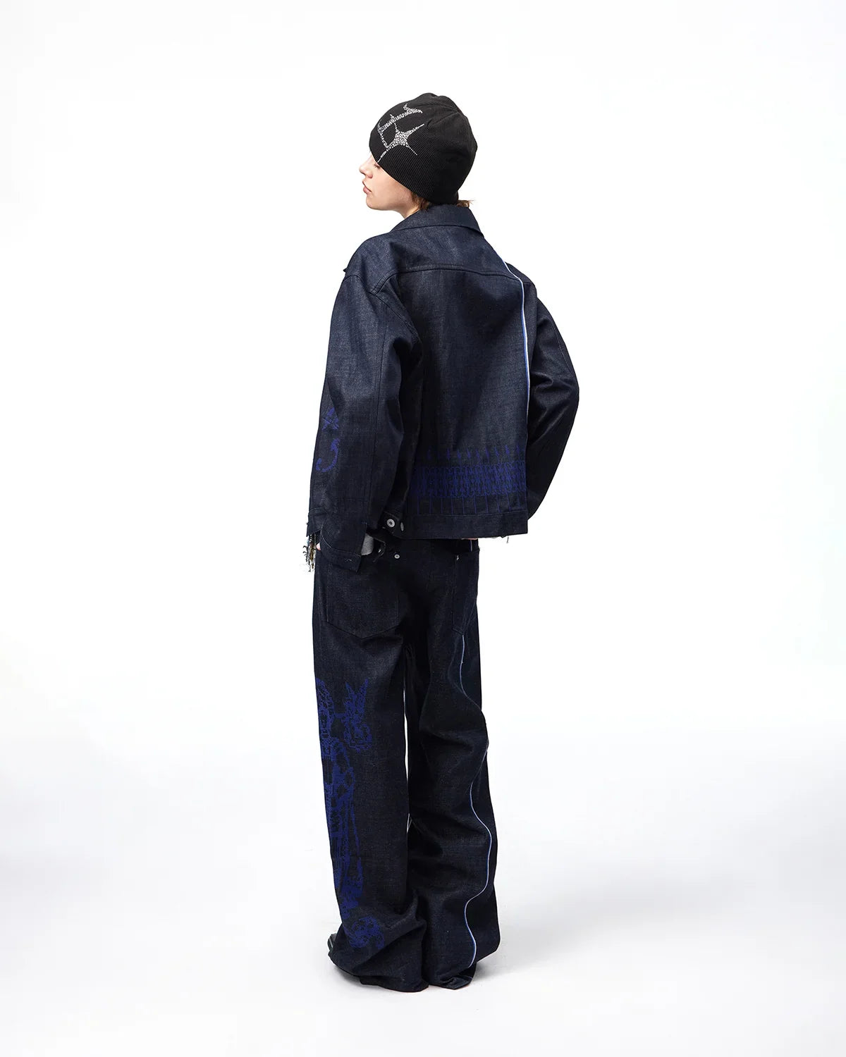 EMO Blue Selvedge Raw Denim Jacket