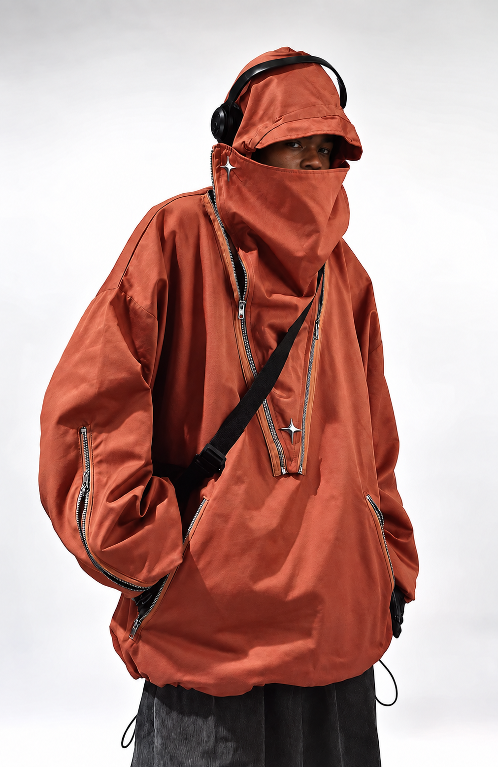 UUCSCC Utility Hooded Windbreaker Jacket