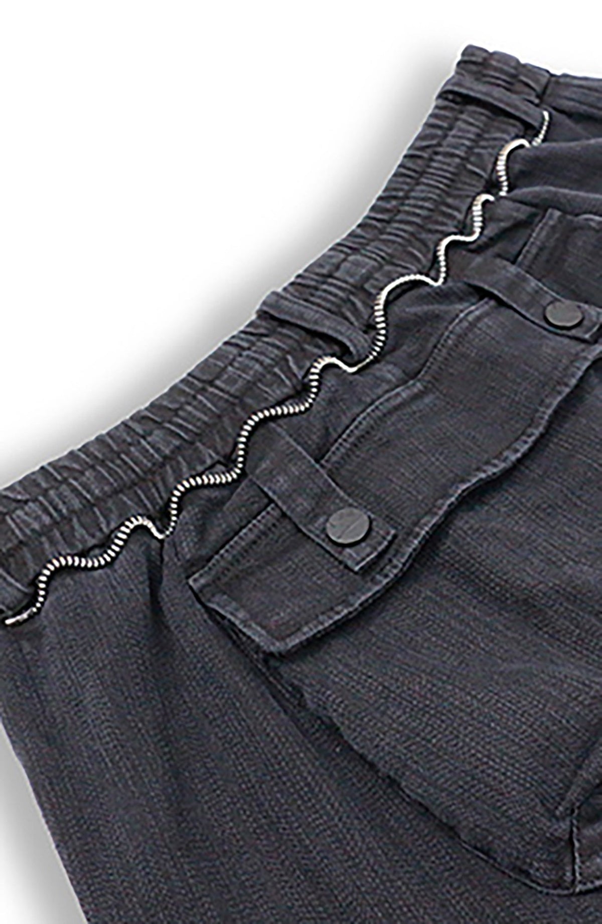 RELABEL Zippered Cargo Jeans