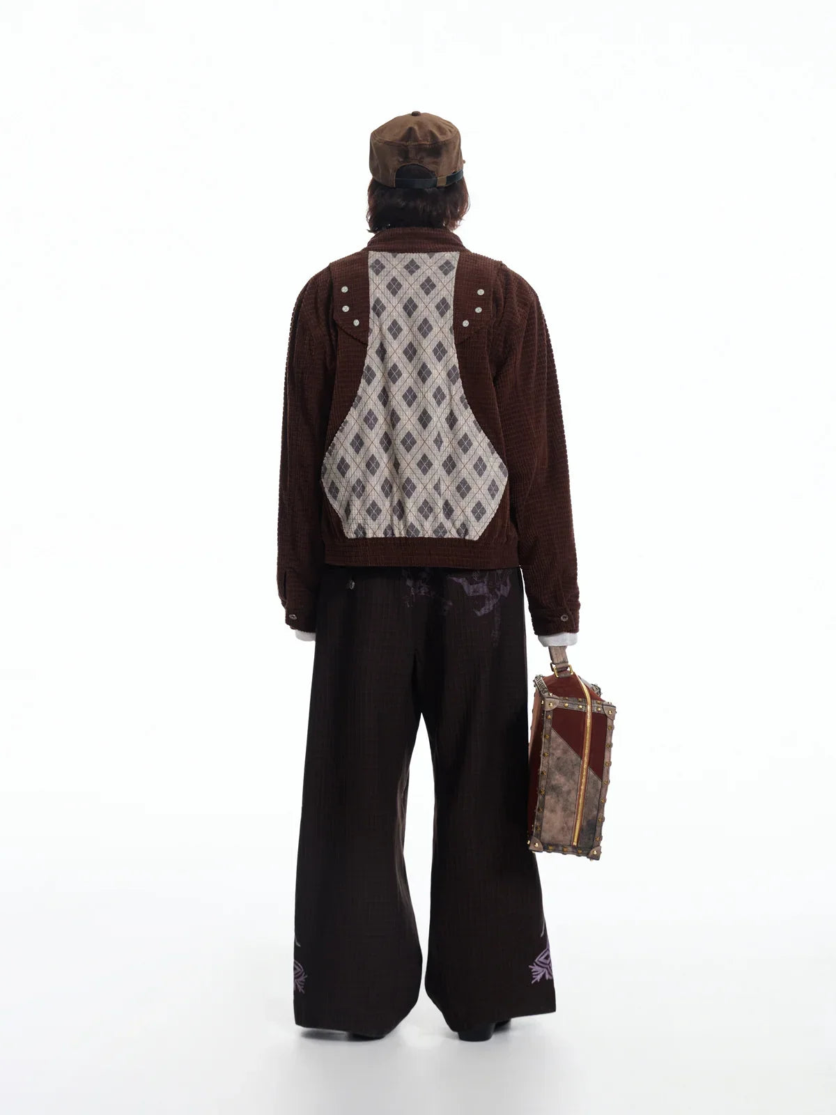 EMO Reversible Corduroy Waffle Bomber