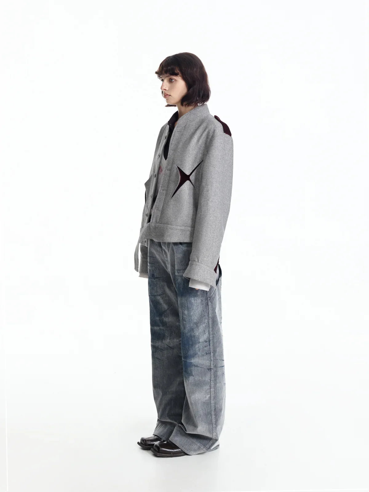 EMO 'Cavalry' Herringbone Structured Jacket
