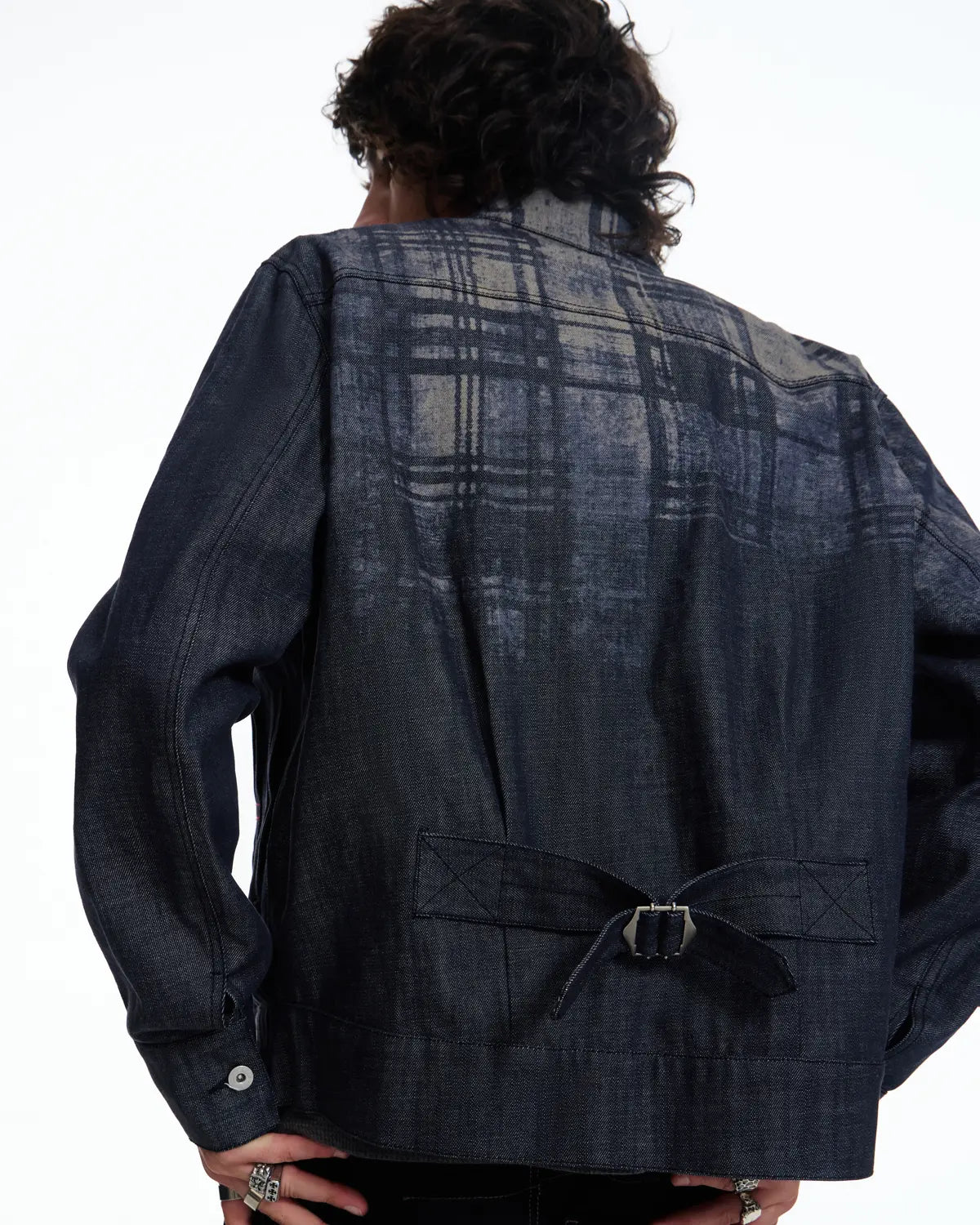 EMO Denim Embroidered Reversible Jacket