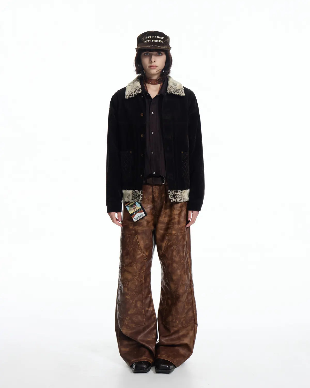 EMO Vintage Suede Patchwork Jacket