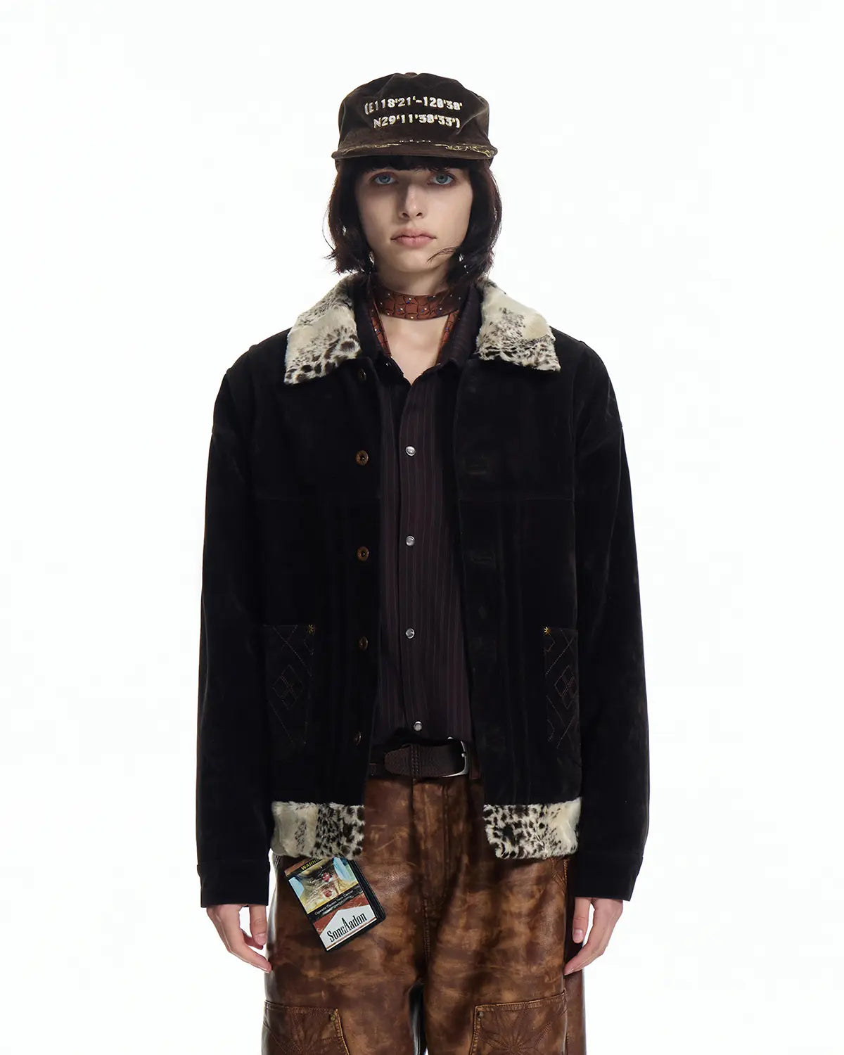 EMO Vintage Suede Patchwork Jacket