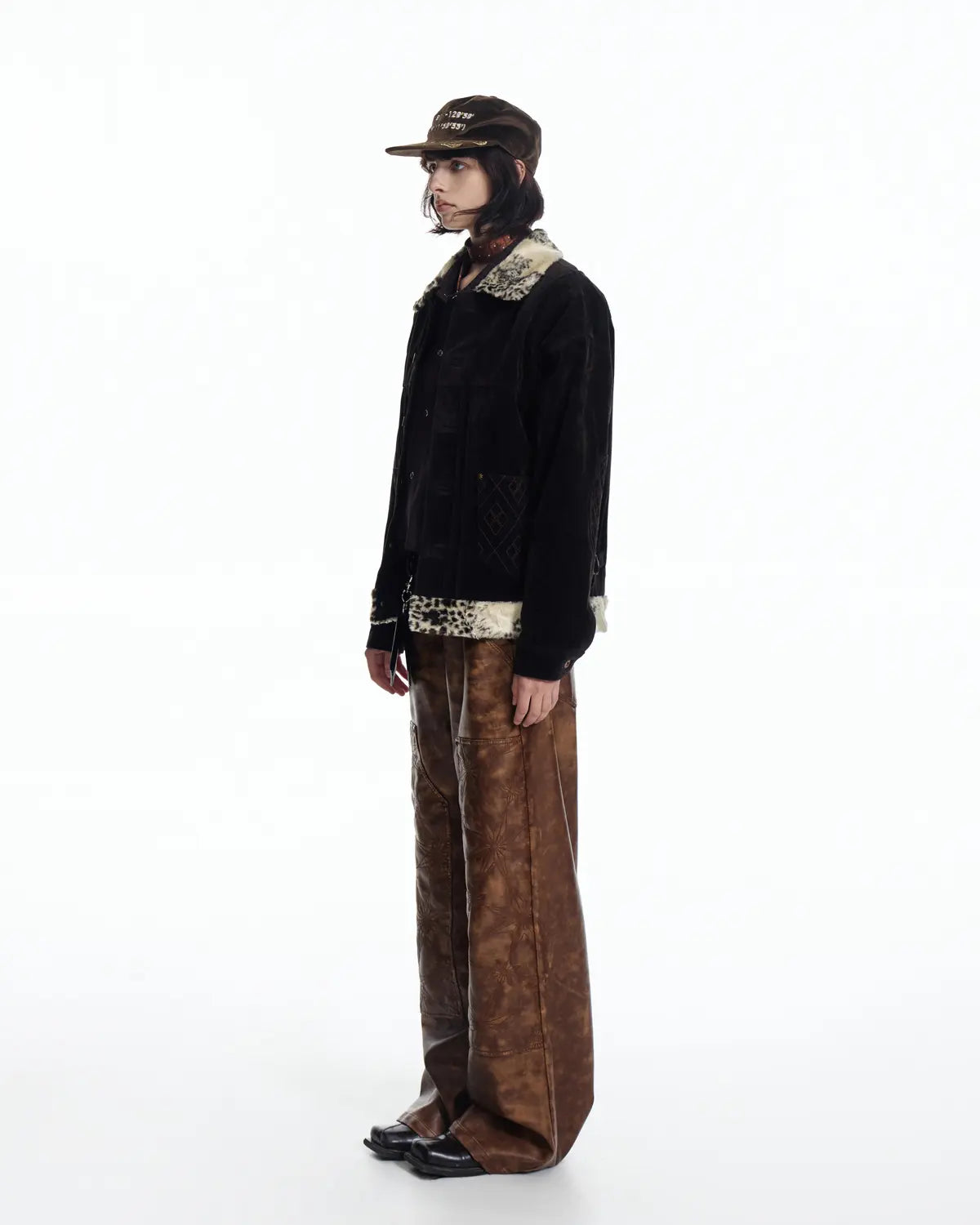 EMO Vintage Suede Patchwork Jacket