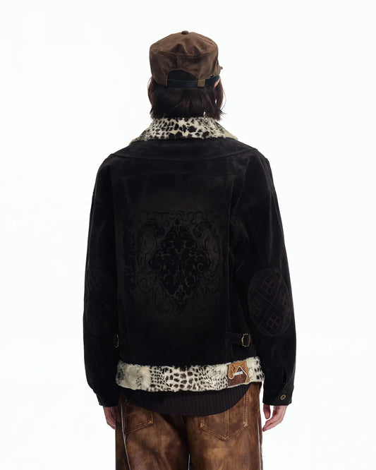 EMO Vintage Suede Patchwork Jacket