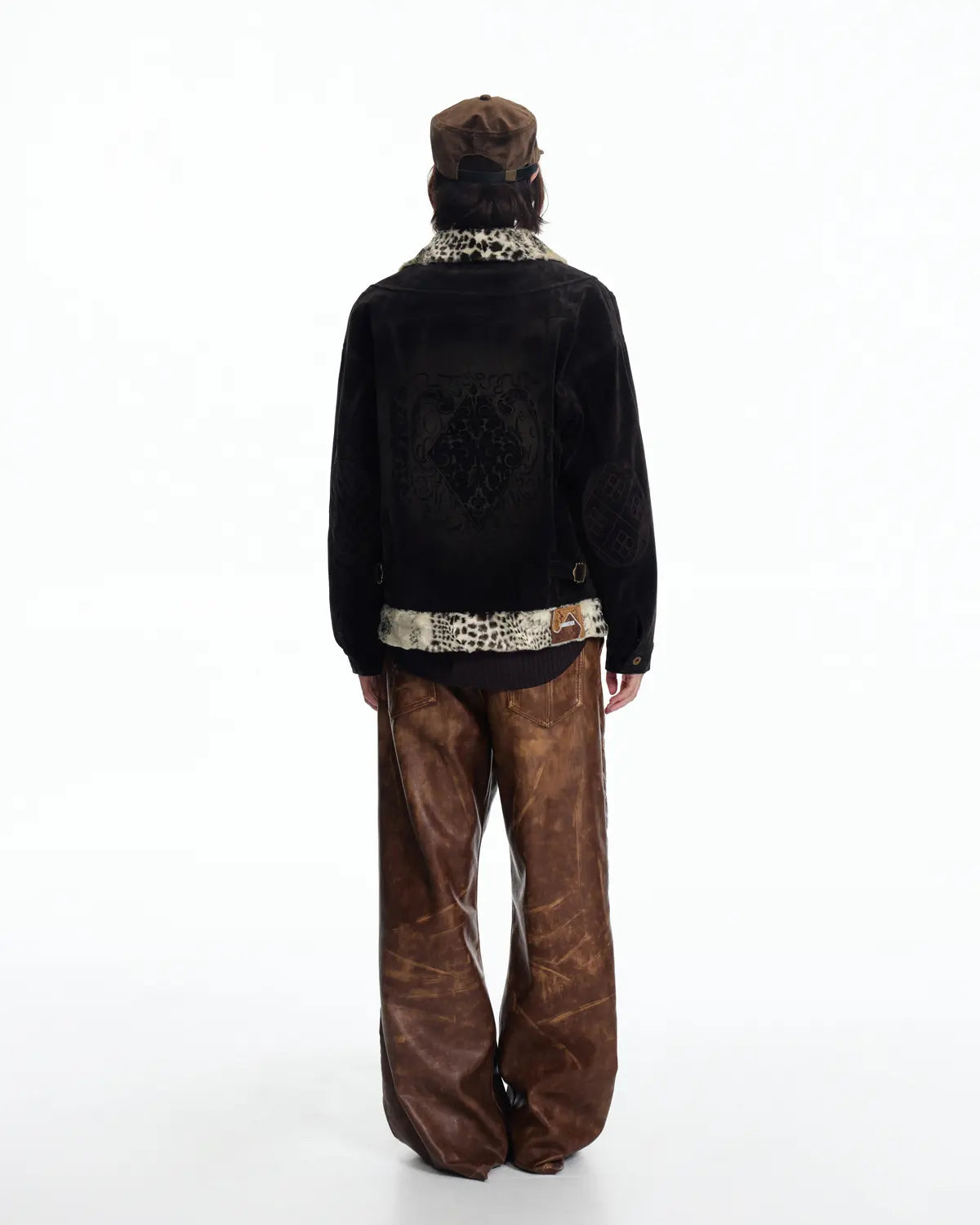 EMO Vintage Suede Patchwork Jacket
