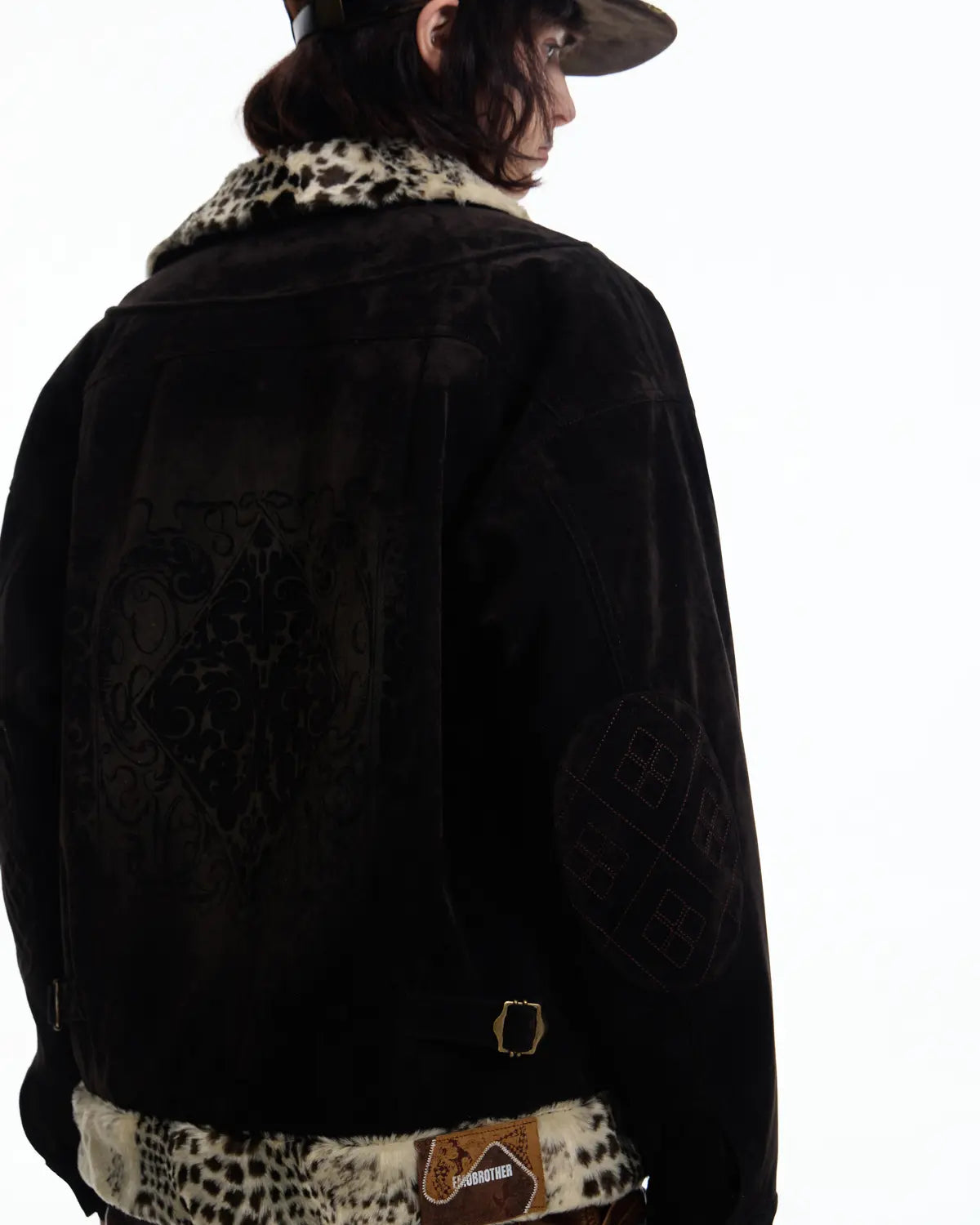 EMO Vintage Suede Patchwork Jacket