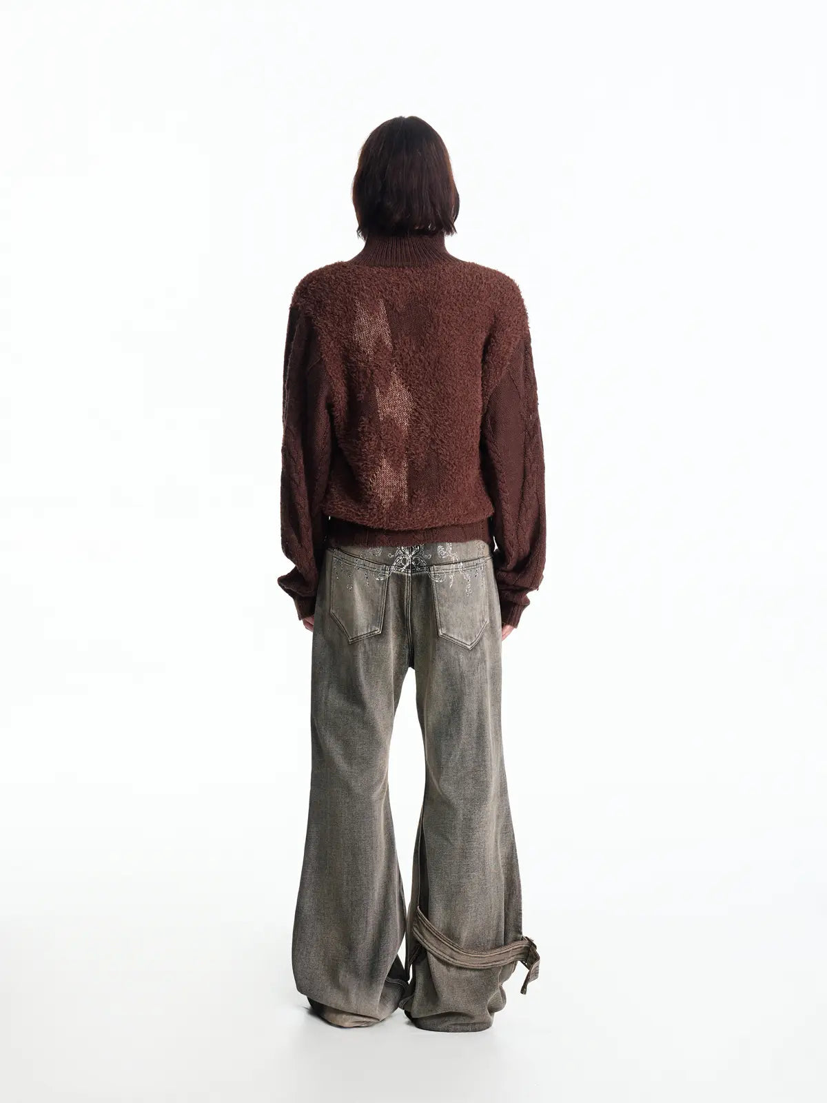 EMO Vintage Fencing Inspired Knit Sweater