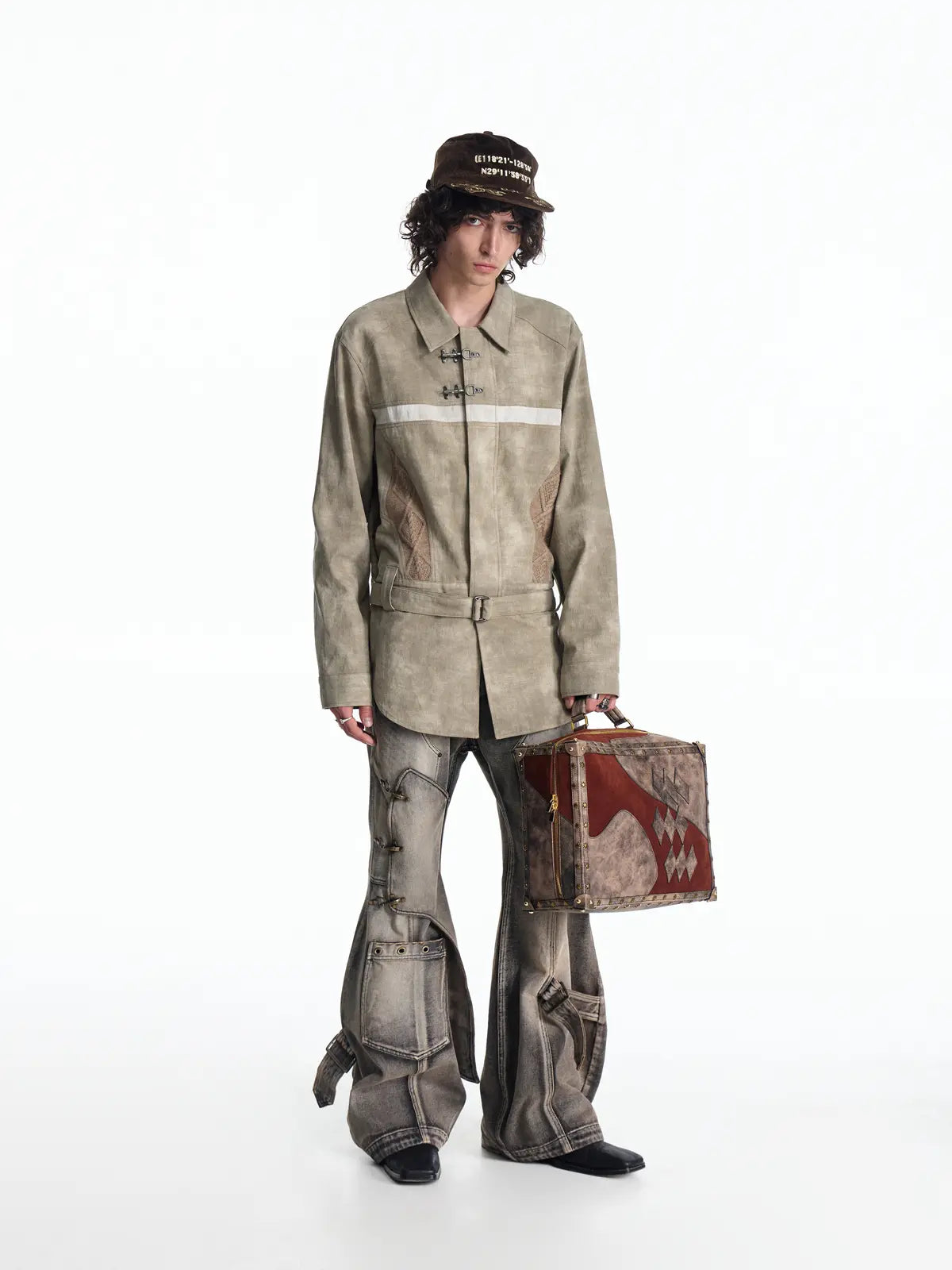 EMO Vintage Canvas Tactical Shirt Jacket