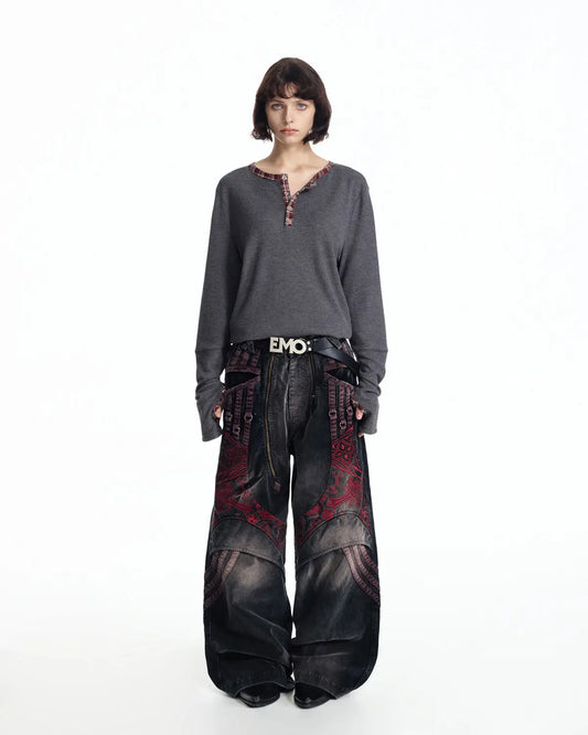 EMO Vintage Washed Corduroy Straight Pant (Limited)