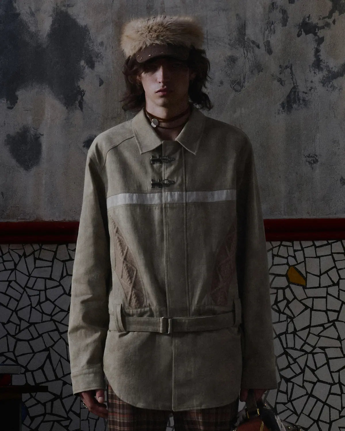 EMO Vintage Canvas Tactical Shirt Jacket