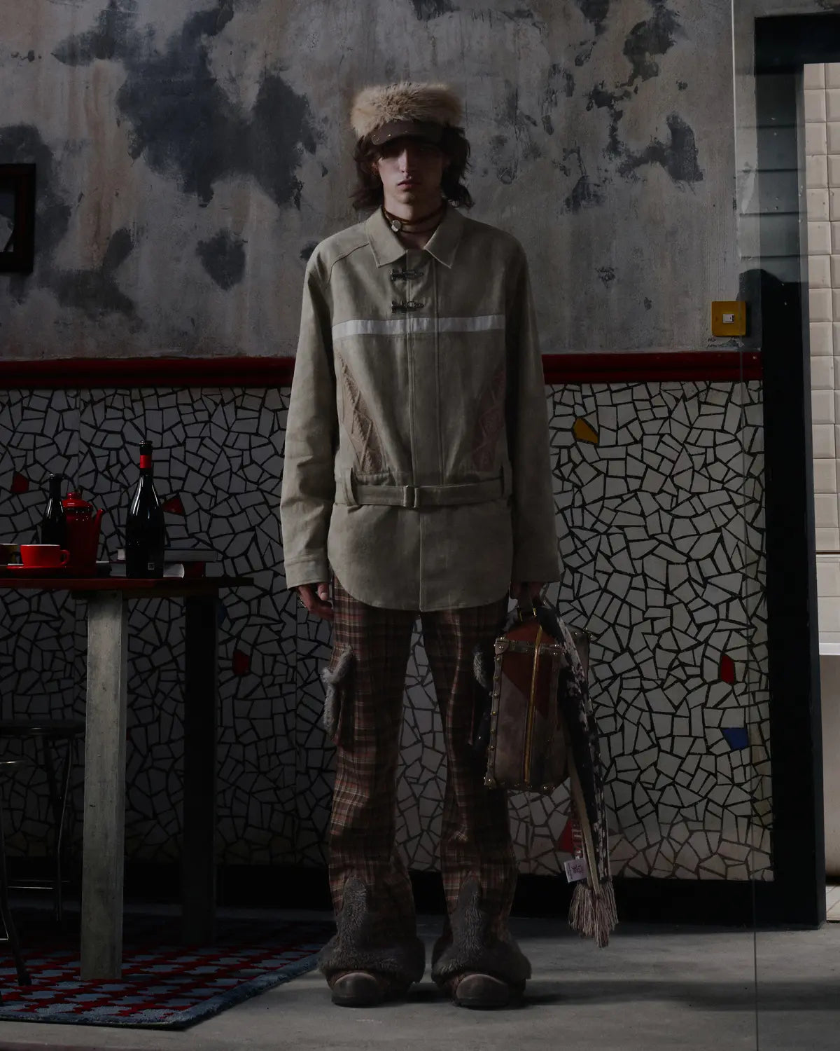 EMO Vintage Canvas Tactical Shirt Jacket