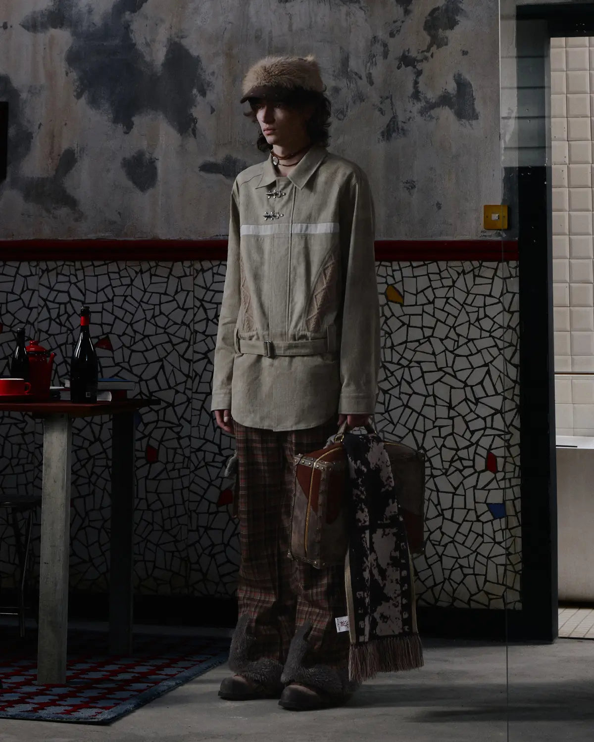 EMO Vintage Canvas Tactical Shirt Jacket