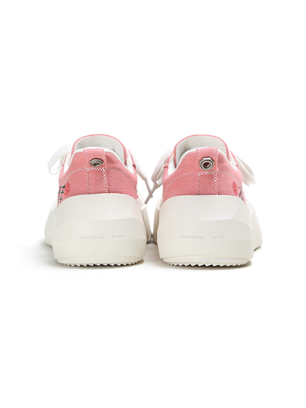 Graffiti Print Canvas Platform Sneakers