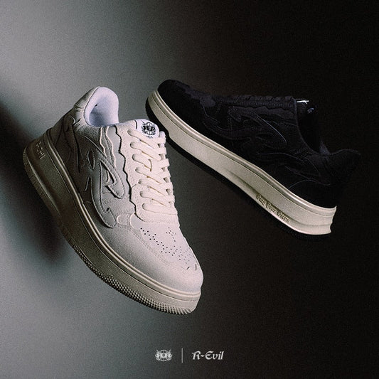 R-Evil Suede Black Sneakers