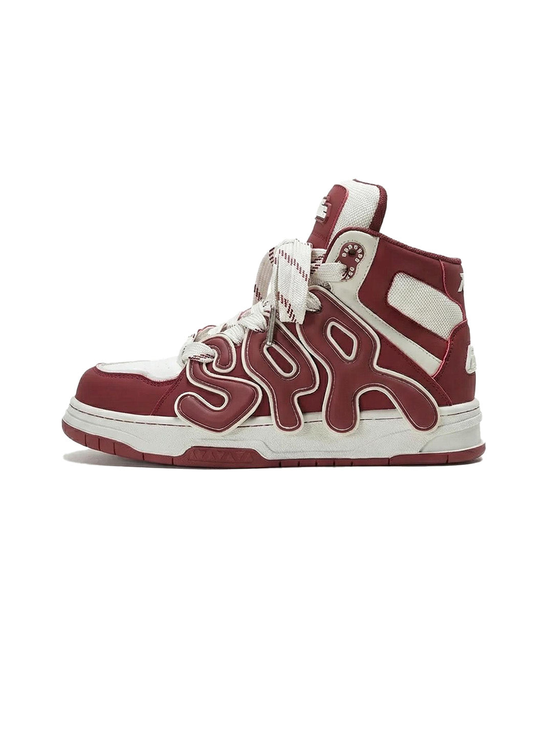 Black Time Gear High-Top Skate Sneakers
