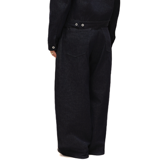 6CRAYON Indigo Baggy Wide-Leg Jeans