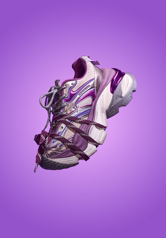 Purple Power Platform Sneakers