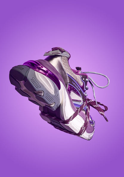 Purple Power Platform Sneakers