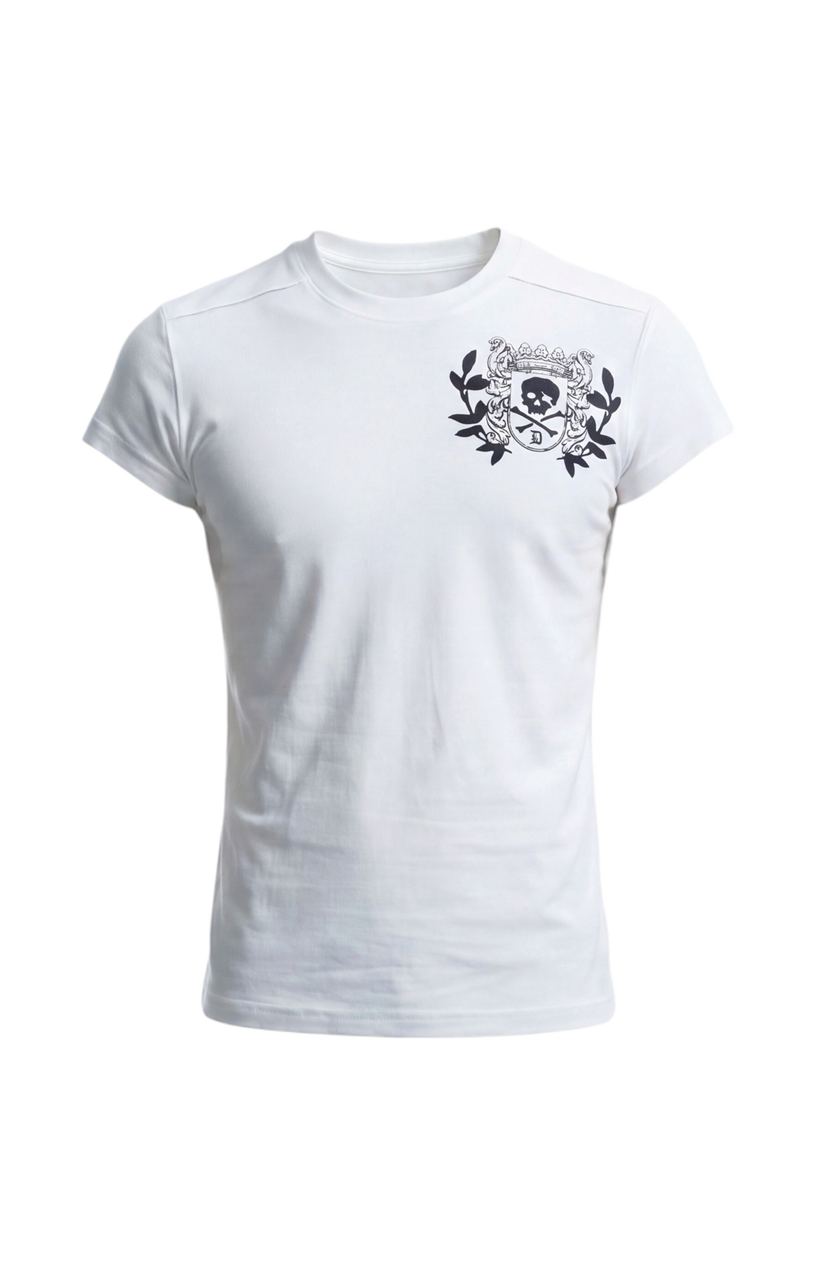 DND4DES Gothic Skull Crest T-Shirt