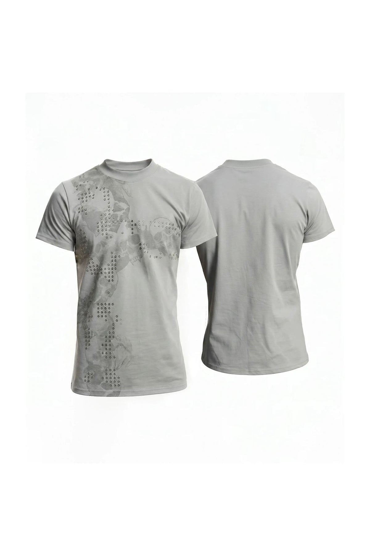DND4DES Rivet Cross Graphic T-Shirt