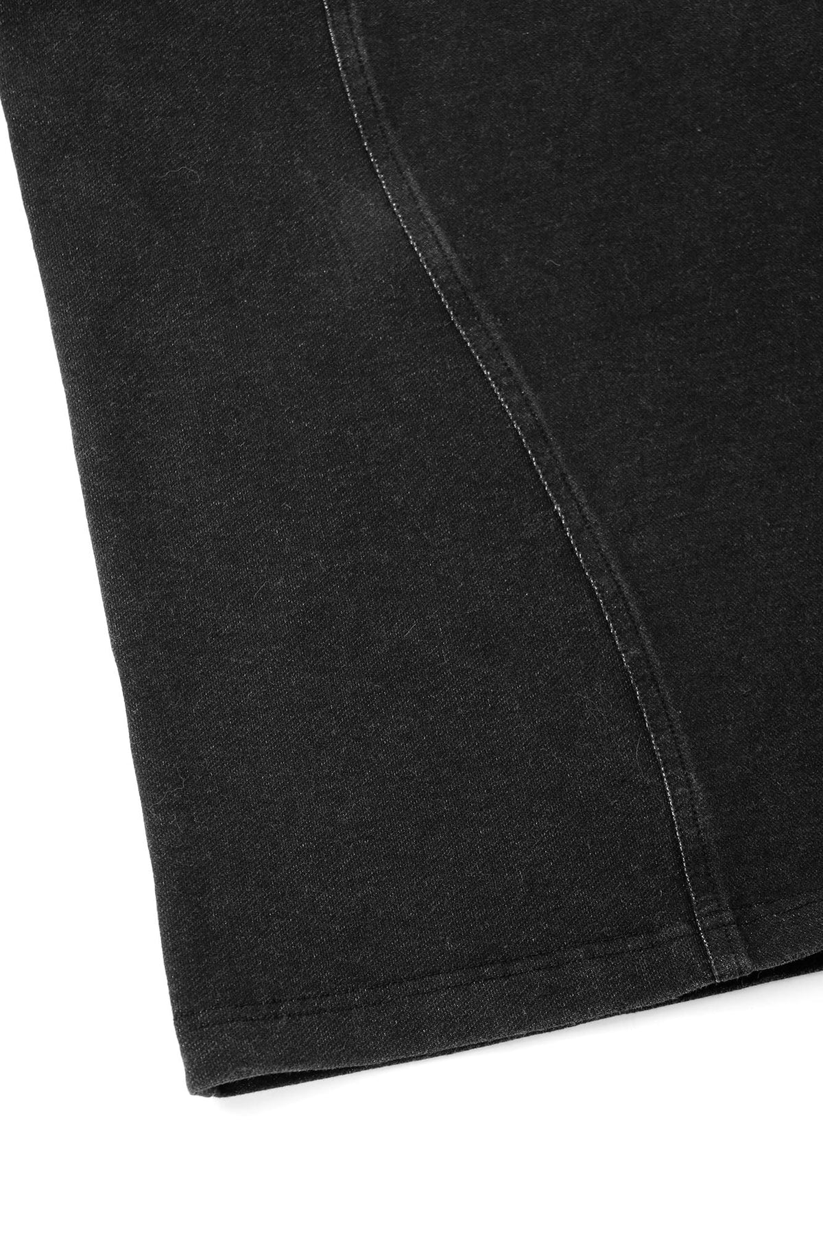 RELABEL Detachable Hood Washed Denim Tee