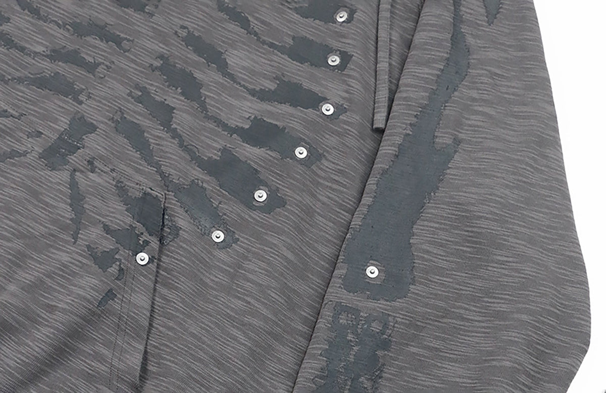 RELABEL Bone Mapping Full-Print Oversized Hoodie