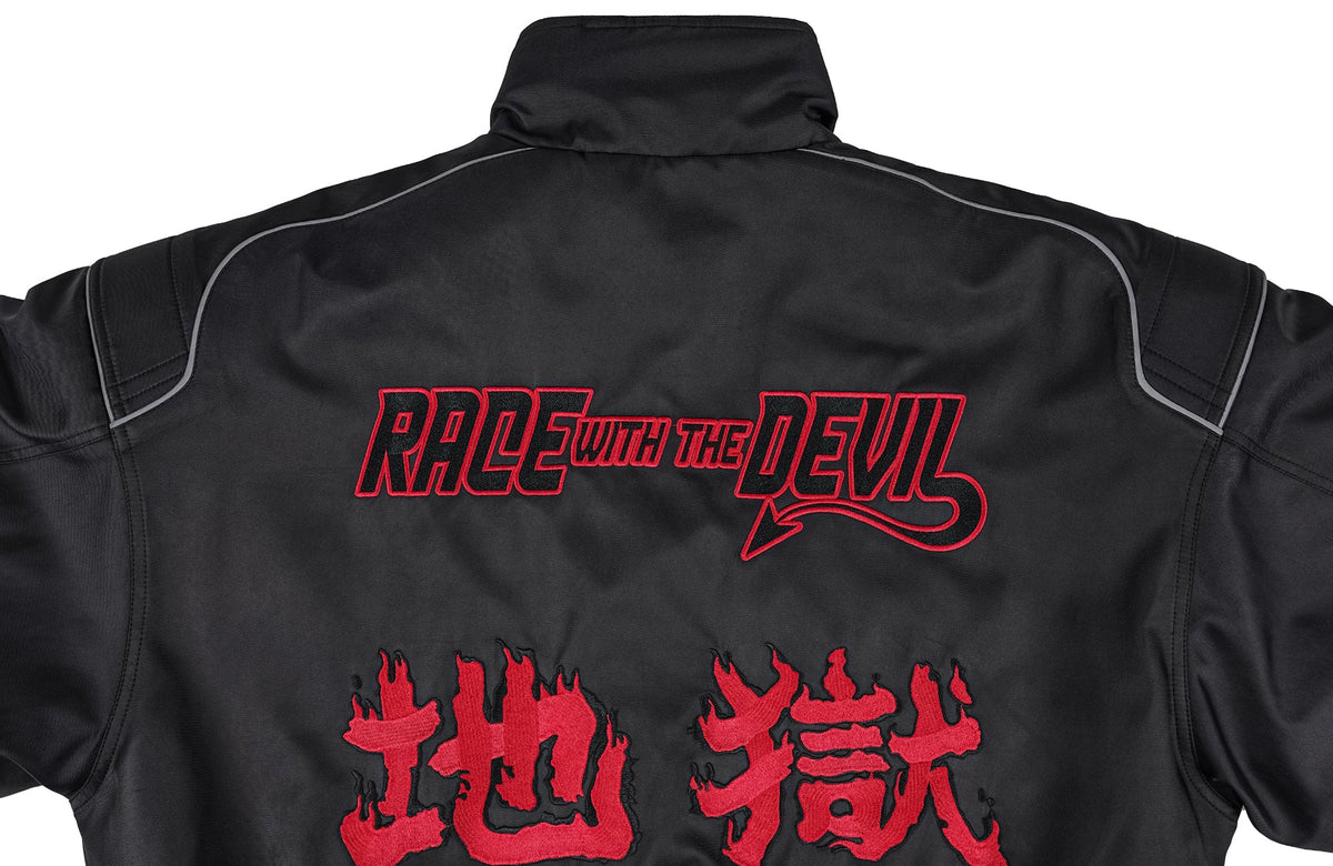 UNDERWATER Hell Racer Embroidered Padded Bomber