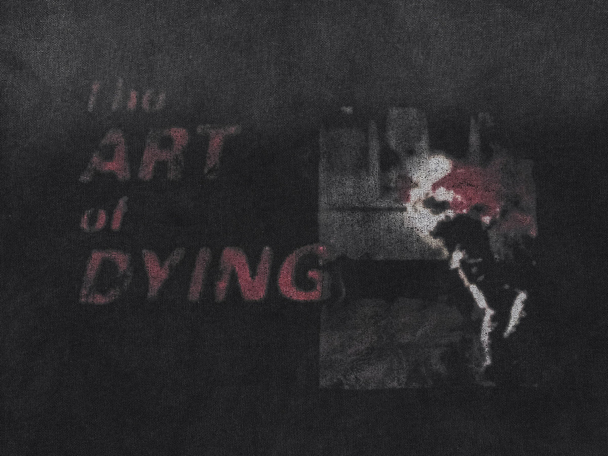 UNDERWATER Dying Art Distressed Jacket