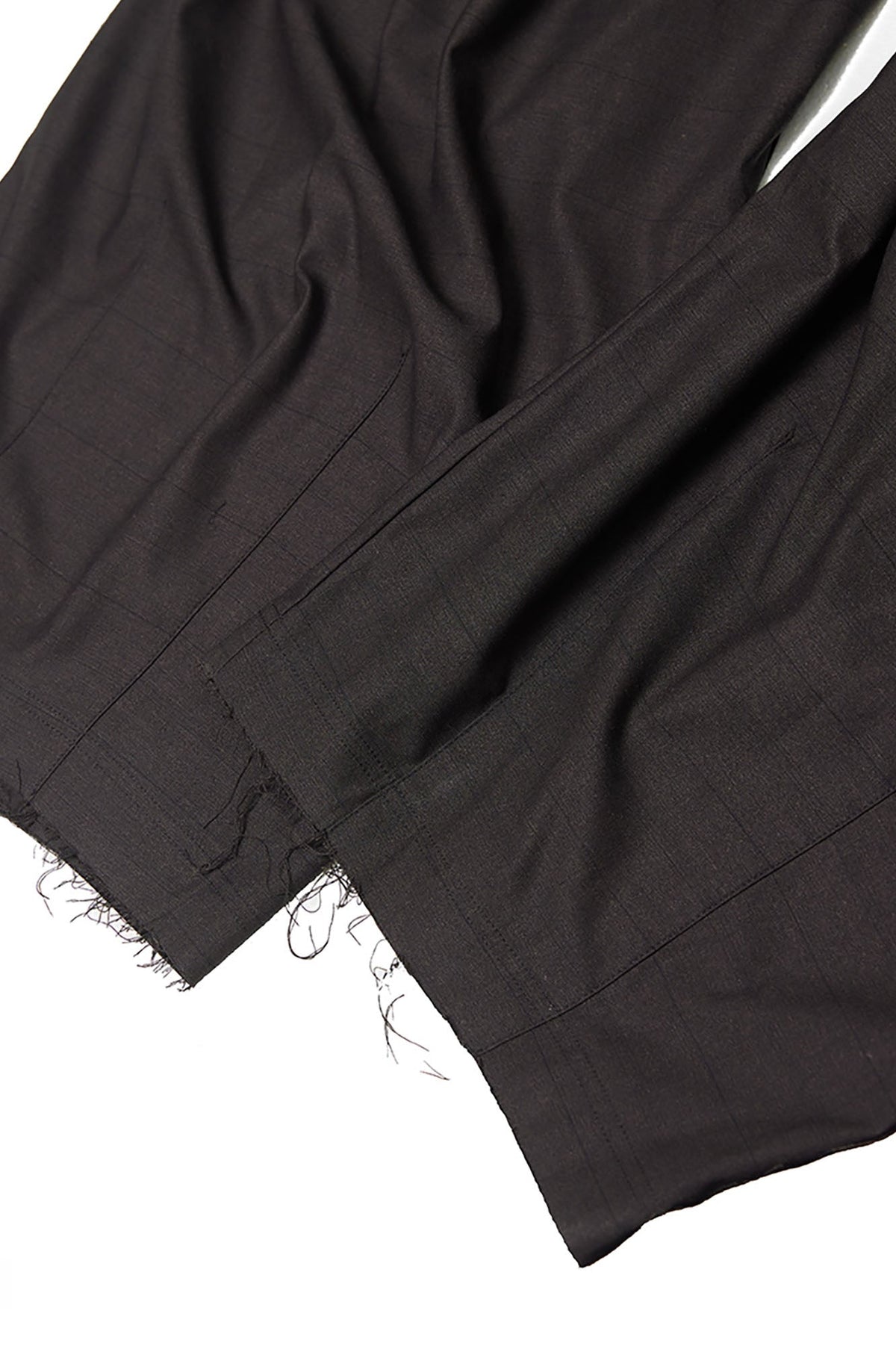RELABEL Pleated Wide-Leg Drawstring Trousers Brown