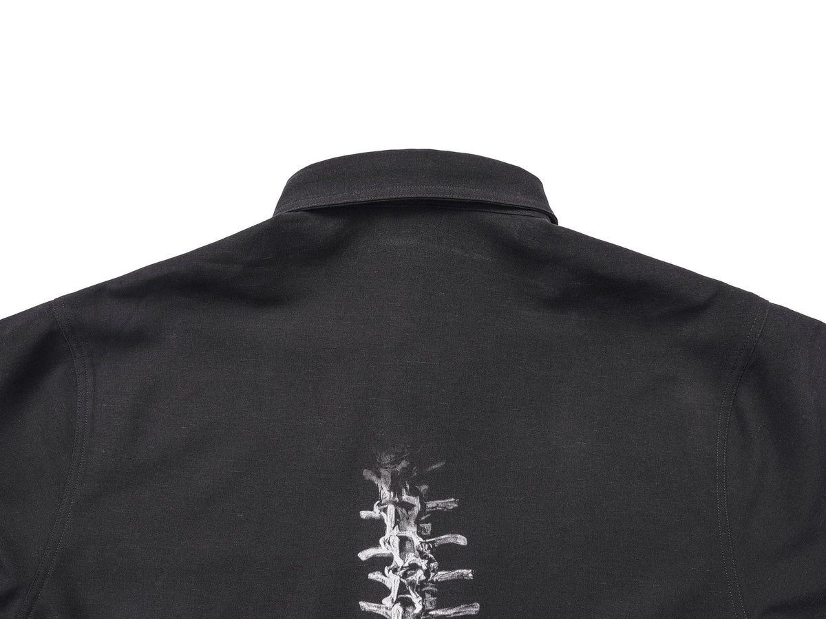 UNDERWATER Spine LOGO Embroidered Shirt