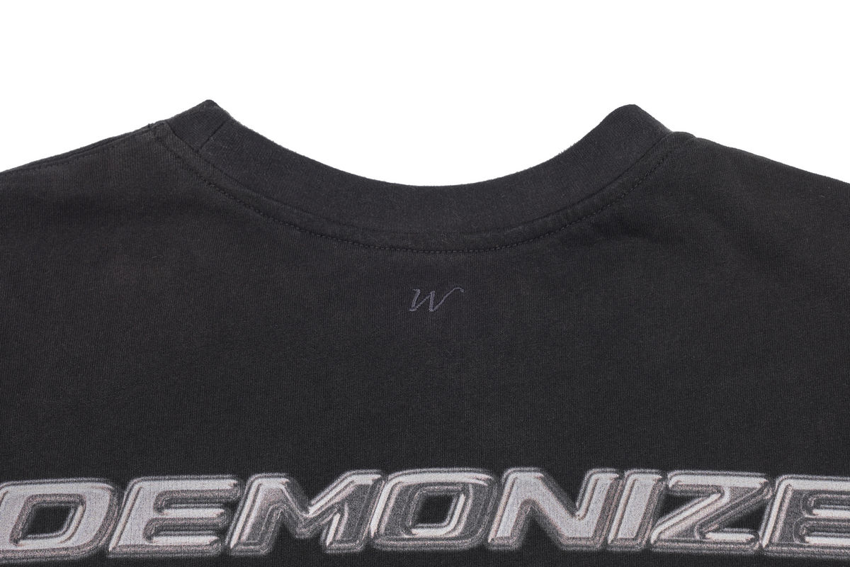 UNDERWATER Demon Eye Racing Graphic Washed T-Shirt