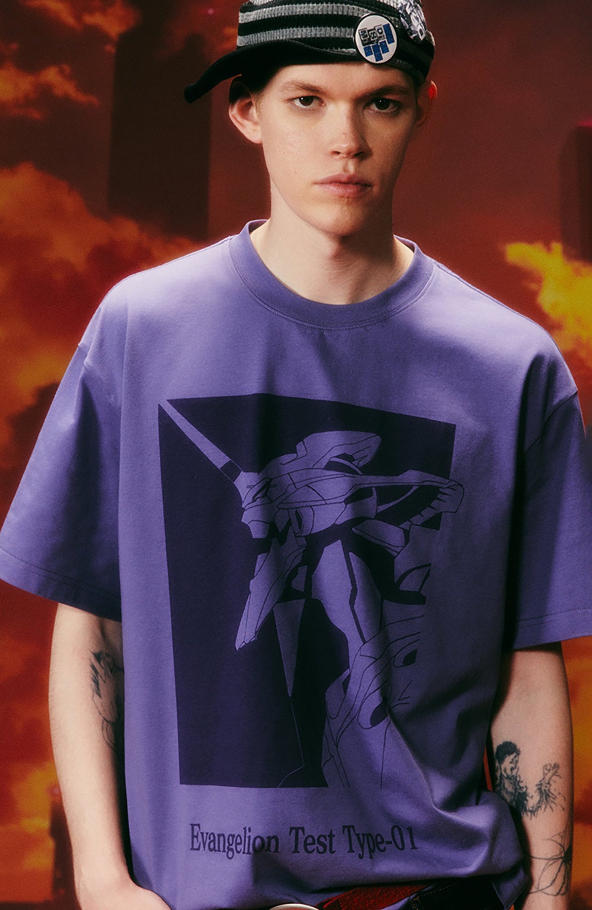 DONSMOKE x EVA Slogan Graphic T-Shirt