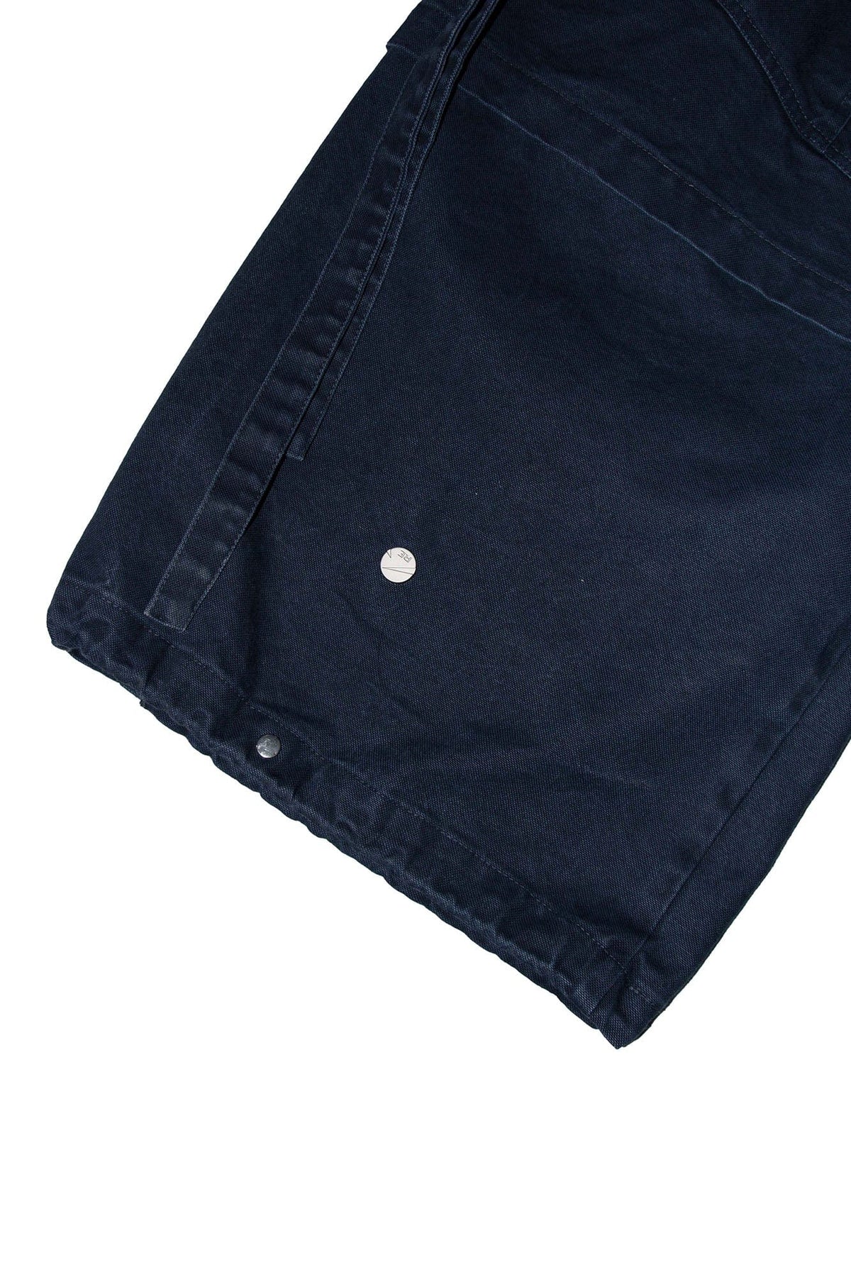 RELABEL Multi-Pocket Detachable Scarf Distressed Cargo Dark Blue