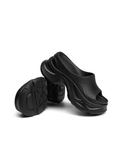 Chunky Platform Slide Sandals