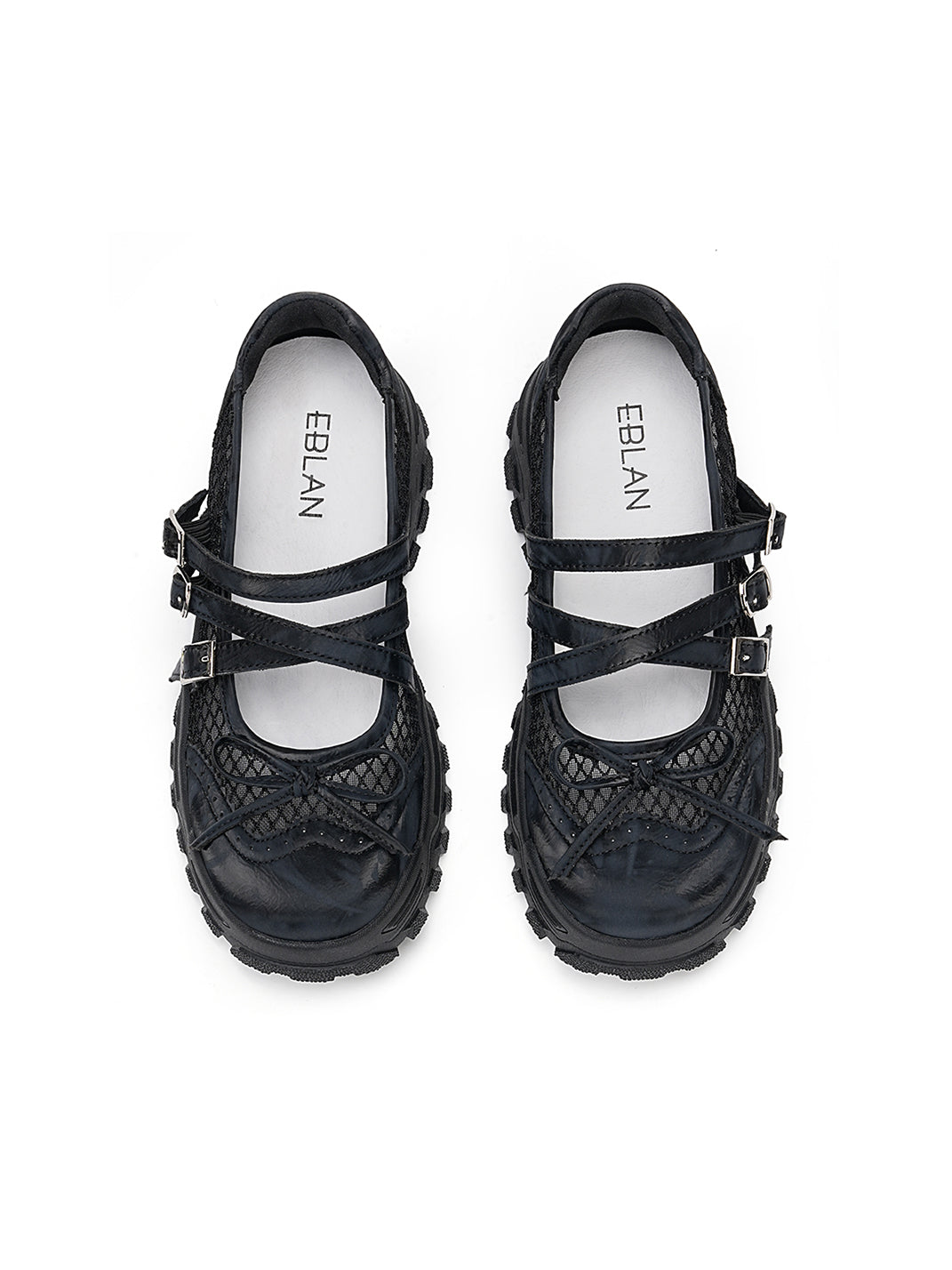 Rhinestone-Embellished Platform Sneakers With Bow Detail