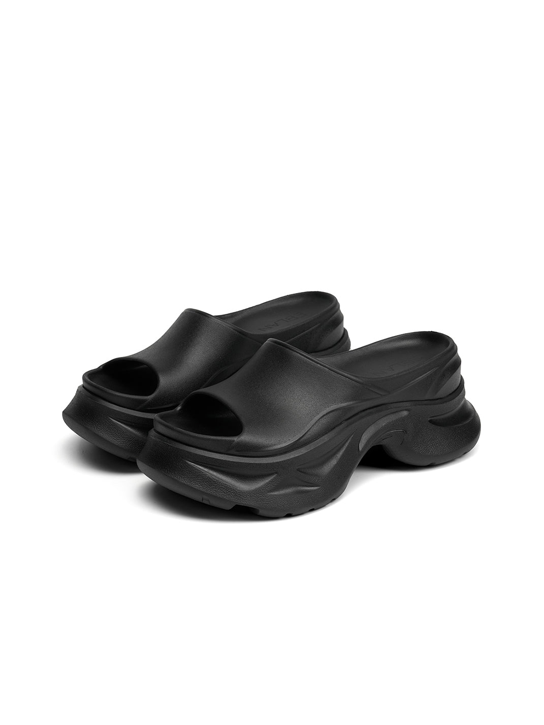 Chunky Platform Slide Sandals