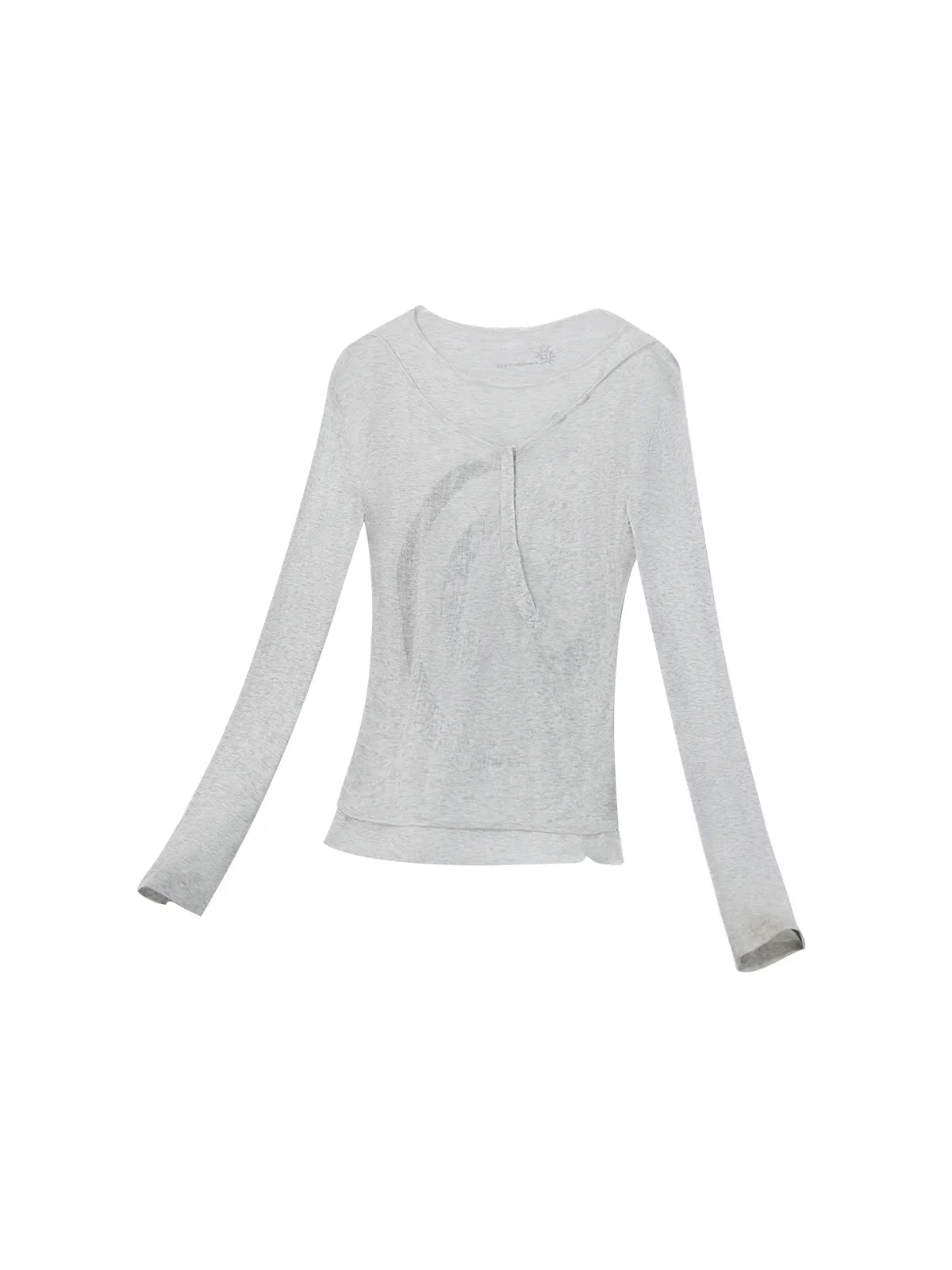 EMO "Digital Stigma" Layered Tencel Tee