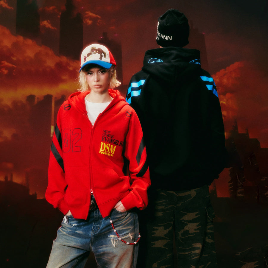 DONSMOKE x EVA Graphic Zipper Hoodie