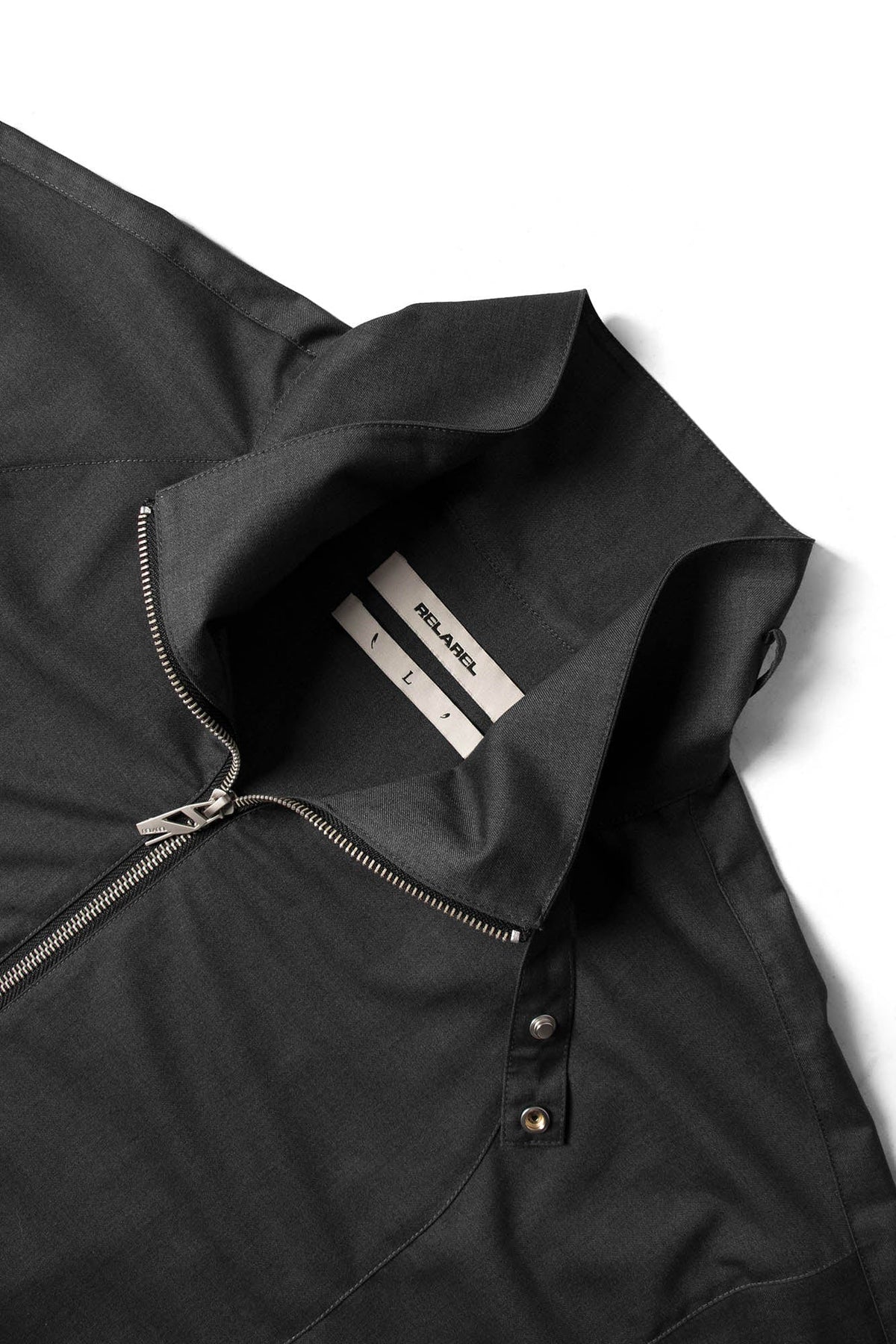 RELABEL Utility Stand Collar Half-Sleeve Jacket