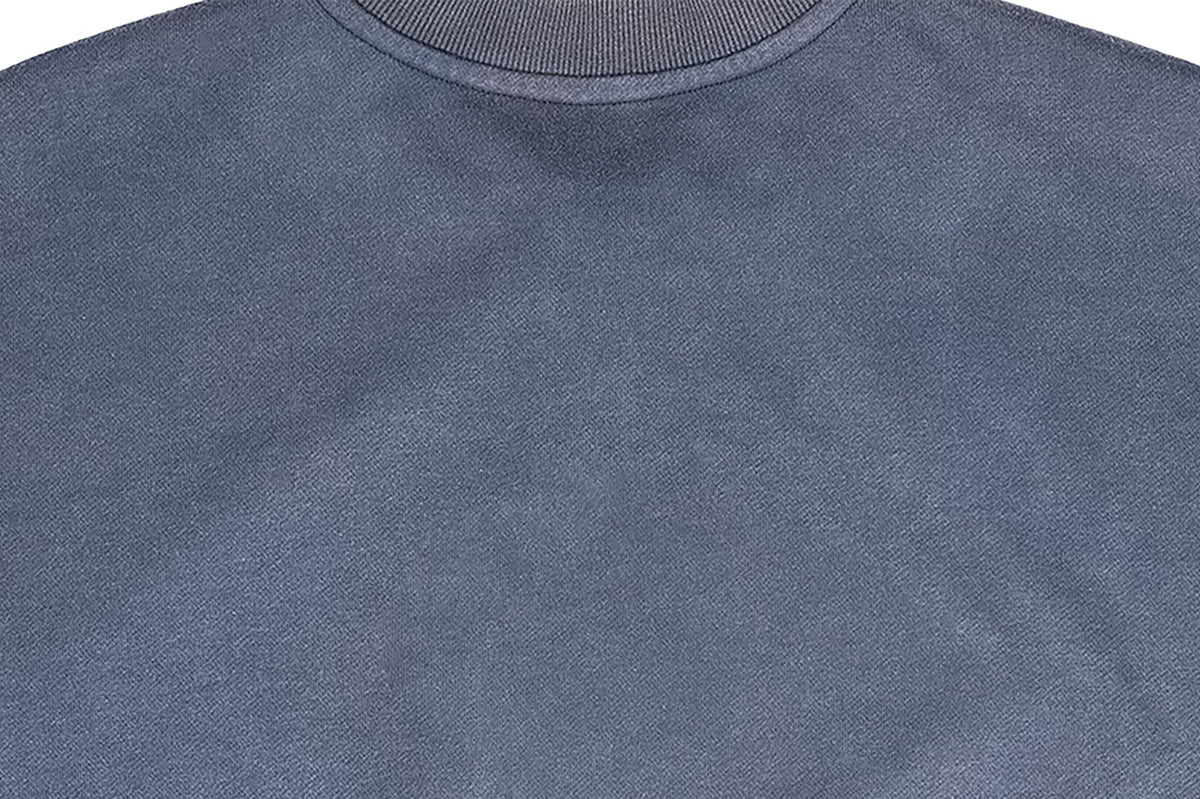 UNDERWATER Retro Washed Graphic Zip-Up Sweatshirt